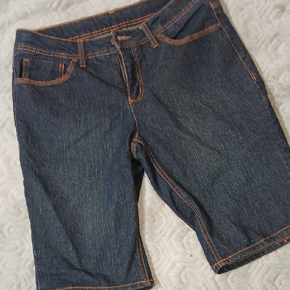 Faded Glory Blue Denim Shorts